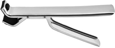 Kochzange Verbrühungsklemme Heiße Schüssel Geschirrklammern Edelstahl Verbrühungsgeschirrhalter Clip Küchenwerkzeug Zange Wfq892 (Silver, 19x4.5x2cm)