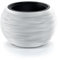 Tymar Pot de Fleurs avec Insert, Pot de Fleurs en Plastique, jardinière, Grand Pot de Plantes (DBFUK Blanc,ø 40 cm)