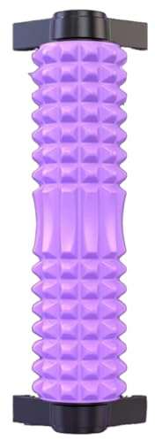 Akfldms Eva Yoga Foam Roller mit Ständer, Hohe Traglast, rutschfest, Einfach zu Benutzen, für Fitness B.