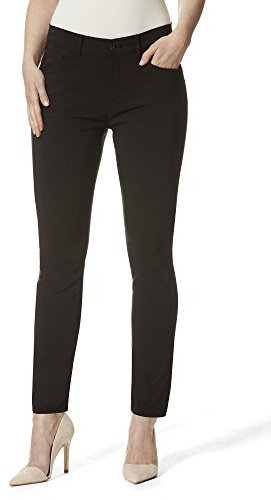 Stooker Florenz Damen Stretch Jeans Hose Slim FIT Style - [Black Denim] (42/28)