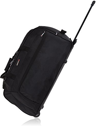 Reisetasche Trolley Elephant Big Black 70 cm XL Rollen Tasche 5087 Schwarz +Koffergurt