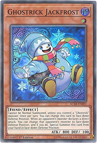 Yu-Gi-Oh! - Ghostrick Jackfrost - AC18-EN003 - Adventskalender 2018-1. Ausgabe - Super Rare