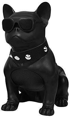 GYZLZZB 5W Haut-Parleur Bluetooth, Haut-Parleur sans Fil de Chien créatif, qualité sonore HiFi, Prise en Charge de la Lecture de Carte TF/U de la Lecture de Disque, Une Fonction Radio FM intégrée, a