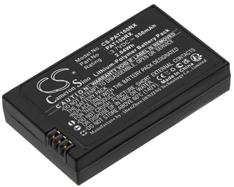 TECHTEK Batería 550mAh Compatible con [Parrot] Airborne Cargo, Hydrofoil, Jumping Sumo, Mini Drone, Mini Drones GGX8818Q, MiniDrone Jumping Sumo, MiniDrone Rolling Spider, Minidrones 3, Night, Ra FB