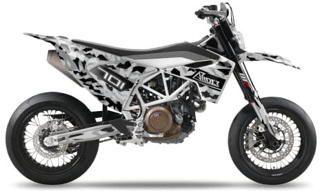 ARider Dekor (Aufkleber) für Husqvarna 701 2016-2022 (Grau)