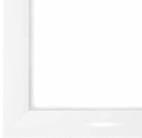 Online-GalleryKing OGK Cadre photo en bois blanc brillant 60 x 90 cm | Photo | Poster | Puzzle | Galerie | Cadre