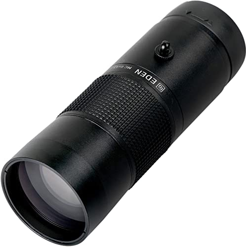Eden Monokular HD 8 x 42 Monokular für Erwachsene, Vogelbeobachtung und Outdoor, Inklusive Tragegurt und Tragetasche