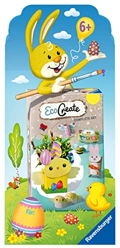 Ravensburger EcoCreate 80574 -Easter & Spring Time – Kinder ab 6 Jahren