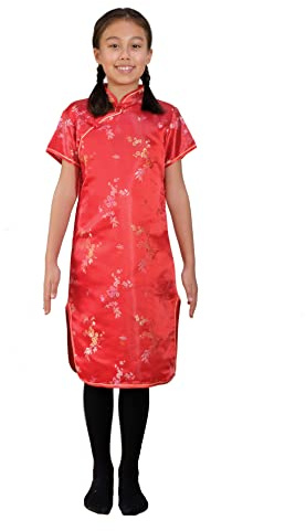 Cinda Girls Blossom Oriental Chinese Dress Qipao Cheongsam
