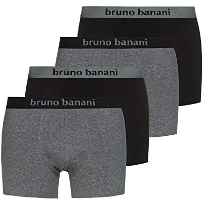 bruno banani Flowing Pants 12er Pack schwarz-Grey Melange 3XL