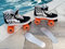 Rollschuh-Montagesatz für Platten DIY - Kompatibel mit Vans, Converse und High-Top Sneaker Marken - Gestalten Sie Ihre eigenen Rollschuhe - Aluminium (US Men 4-5 / US Women 6-7)