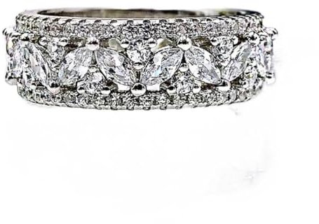 925 Sterling Silber Funkelnder Karbondiamant Ausgehöhlte Blumen Verlobungsringe Für Damen Schmuck