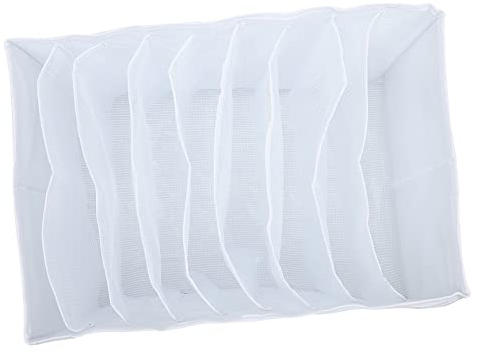 ABOOFAN Foldable Clothes Storage Box Compartments Foldable Storage Basket for Organizing Clothes in Home Bedroom Dorm