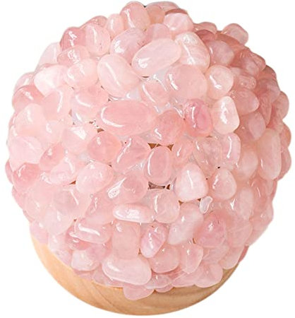 Lampada in cristallo naturale con base in legno for la decorazione domestica, ametista/quarzo rosa/celestite, luce notturna da tavolo, luce notturna in cristallo for la decorazione della stanza delle