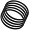 WOONEKY Drive Belt Replacement for Washing Machine Washer Drive Rubber Belt A-630e