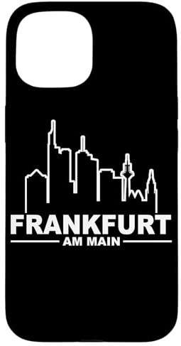 Frankfurt am Main Skyline Frankfurter Hessen Deutschland Hülle für iPhone 15