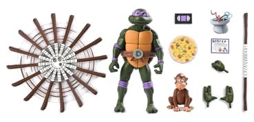 NECA Donatello Cartoon-Actionfigur 18 cm