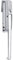 Pineeseatile Walk In Cooler Door Closer Zinc Alloy Door Lock Machinery Door Handle Handle Frozen Refrigerator Oven Cabinet Accessories Cold Storage Handle