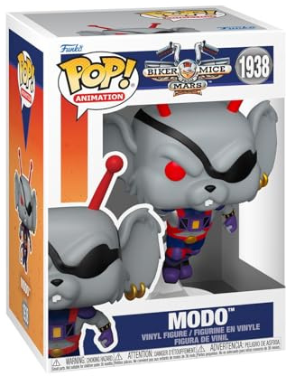 Funko Pop! Animation: Biker Mice from Mars - Modo - Collectable Vinyl Figure - Gift Idea - Official Merchandise - Toys for Kids & Adults - Cartoons Fans - Model Figure for Collectors and Display