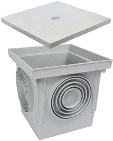 MADERTERRANEO Placa de Pared 30x30 cm Blanco