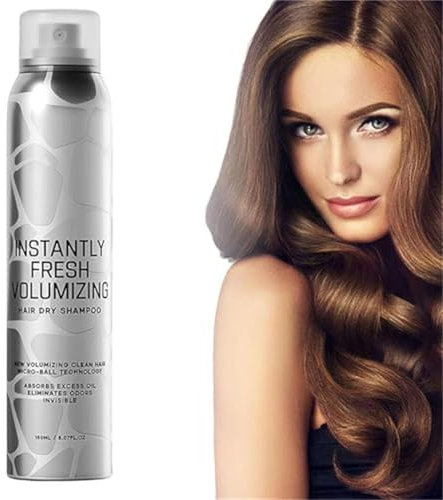 Volumizing Dry Shampoo Spray - Natürliches Trockenshampoo mit Pfefferminz Lavendel für Instantly Fresh Volumizing Hair Dry Shampoo Erstellen Sie eine erfrischende Frisur (150ml,1 pcs)