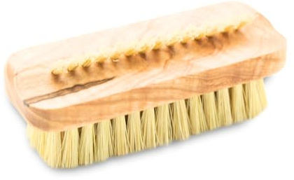 DOJA Barcelona Nagelbürste Holz mit Kompaktem Portables Design - Einfache und Dauerhafte Wartung, Effektive Reinigung von Nägeln und Händen - Langlebig mit Nagelreinigungsbürste und Handbürste