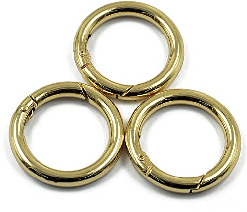 3 Karabinerhaken Schnapphaken Snap Haken Schraubkarabine 35mm