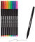 Artline Supreme Fineliner Stifte, 10er Pack, 0.4mm Filzstifte, Technische Zeichenstifte für Künstler, Designer & Illustratoren, Kunststifte mit wasserbasierter Tinte - Artline Fineliner Stifte