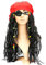 Fluch der Karibik - Jack Sparrow - Perücke - Kopftuch - Augenklappe - Accessoires - Verkleidung - Erwachsene - Kinder - Halloween - Karneval - Unisex - Geschenkidee für Weihnachten und Geburtstag