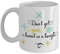 No pongas tu oropel en una taza de café enredada