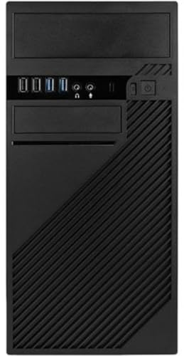 in Win EFS712 Micro ATX Mini Tower Computer Case with 450W PSU, Tool-Free Design, 5.25 Drive Bay x 1, 3.5 Drive Bay x 1, USB 3.0 x 2 + USB 2.0 x 2 Front Ports, HD Audio