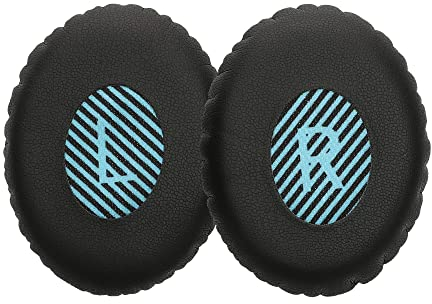 kwmobile 2X Ohrpolster kompatibel mit Bose On-Ear 2 (OE2 & OE2i) / SoundTrue Polster - Kopfhörer Polster aus Kunstleder für Over Ear Headphones