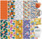 LUCKIGUCK Infusible Transfer Paper Sheets Bundle Solid Colour Pre-Printed Dyed Sublimation Paper 4.5 X 12 Iron on T-Shirt and Mug