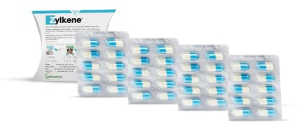 Zylkene Vetoquinol Kapseln 75 mg | 40er Pack | 4 x 10 Kapseln | Ergänzungsfuttermittel für Hunde | Kann dabei helfen Hunde in ungewohnten Situationen zu unterstützen
