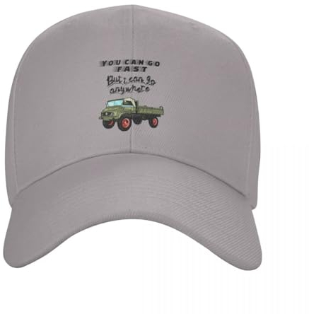 OAKITA Basecap Sie können schnell Fahren! Unimog Oldtimer Offroad Cap Baseball Cap Golf Baseballcap für Herren Damen