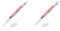 e-4095/1 BL Prof. Kreidemarker weiß (Packung mit 2)