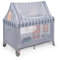 ms BabyWorld – Home – Cuna de Viaje Simulación Casa para Bebé 2 Piezas | 120x60 cm | Colchón Incluido | Bolsa Transporte | 6 Meses a 15 kg | Plegado y Montaje Fácil | Estructura Ligera y Estable