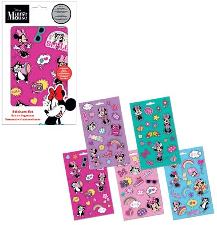 Sticker Set, Disney Minnie Maus