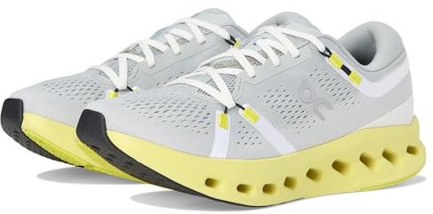 On Women's Cloudsurfer 2 Sneaker, Glacier/Limelight, 41 EU