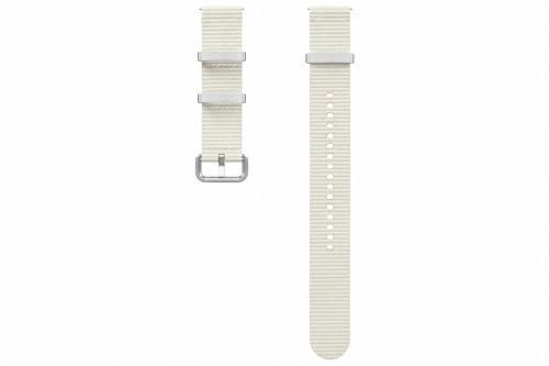 Samsung Athleisure Band (S/M) ET-SOL30 für die Galaxy Watch7 | Uhrenarmband, Sport Armband, Original Zubehör, elastisch, langlebig, guter Sitz, Cream