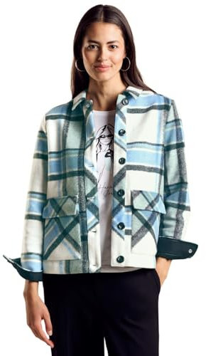 STREET ONE Damen A212241 Kurze Jacke, Lucid White, 42