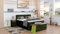 Boxspringbett Dion 240x220, VS-Grasgrün, 7-Zohnen Taschenfederkernmatratze, Ergoflex - Inklusive Aufbau - Deutscher Hersteller