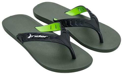 Rider Street Duo Thong Ad, Flip-Flops für Herren, Schwarz, 39/40 EU