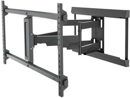 goobay Soporte de Pared para televisores de 43 a 90 Pulgadas (109-229 cm), Soporte de TV, máx. 60 kg, Totalmente móvil (Giratorio, inclinable, Ajustable lateralmente), 71216