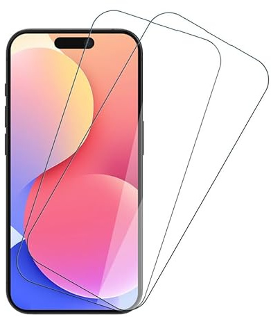 SkyKeep für iPhone 15 Pro Panzerglas iPhone 15 Pro Schutzfolie, (2 Stücke)