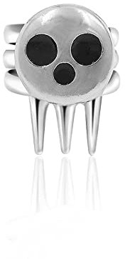Death The Kid Ringe Für Männer Frauen Cosplay SOUL Offener Ringe Knöchel Stacking Ring