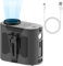 MiOYOOW Waist Clip Fan, Powerful Cooling Wearable Fan, 10000mah, 5 Speeds, LED Light, Digital Display for Outdoor Camping Hiking Fishing