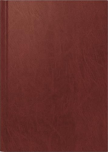BRUNNEN Buchkalender Mod. 795 2027 | A5, Kunststoff, weinrot