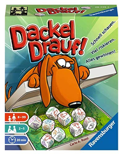 Ravensburger Kartenspiele 26774 - Dackel drauf!