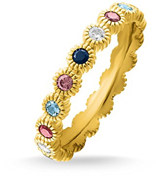 Thomas Sabo Damen-Ringe 925 Sterlingsilber mit '- Ringgröße 58 TR2225-959-7-58
